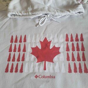 Columbia Xmas Trees Canada Flag Hoodie - Size 4X - NWT